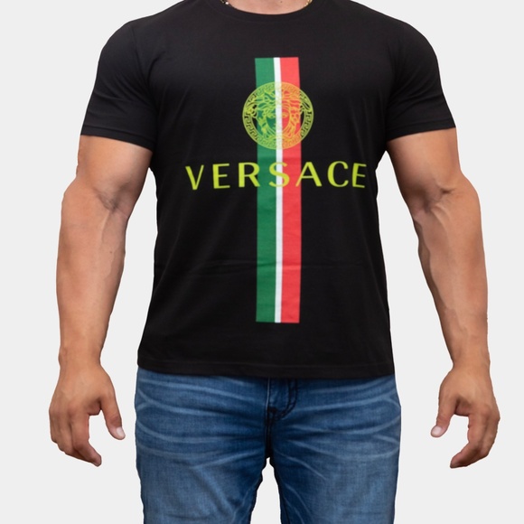 Versace Tricolor Neon Yellow - Picture 1 of 5